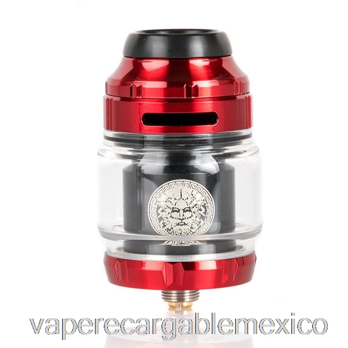 Vape Recargable Geek Vape Zeus X 25mm Rta (zx Rta) Rojo Y Negro